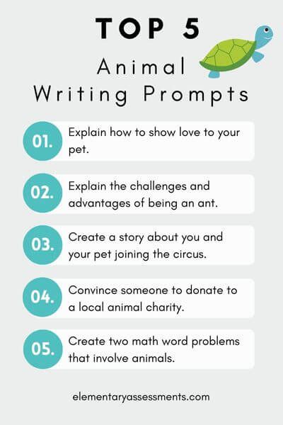 51 Animal Writing Prompts Even Reluctant Writers Love