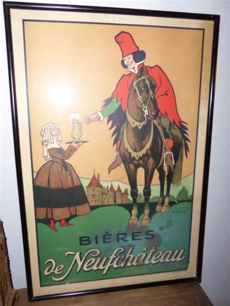 Ancienne Affiche Bi Res De Neufch Teau Georges Ripart S Eur