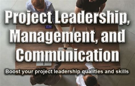 Project Leadership Management And Communication October