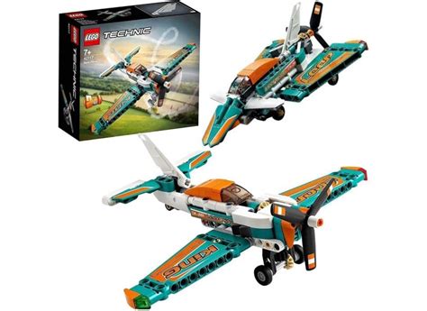 Avião De Lego Barato - Lego Technic Avião De Corrida 154 Peças Para Montar Brinquedo Infantil ...