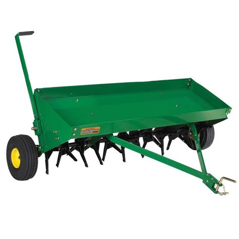 Brinly Hardy 48 In Tow Behind Plug Aerator Pa 48bh The Home Depot