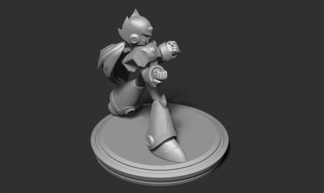 Zero - Mega Man Fanart 3D model 3D printable | CGTrader