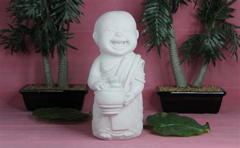 Wonderland Standing Baby Monk Buddha Statue Monk Statue Garden