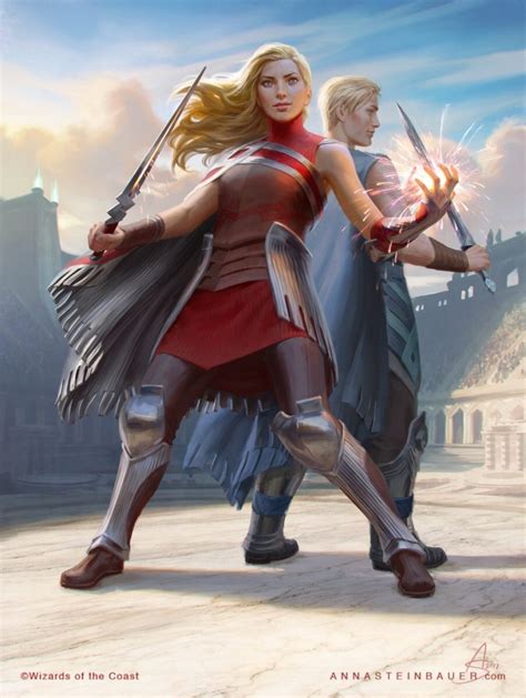 Rowan Kenrith Mtg Art From Battlebond Set By Anna Steinbauer Art Of