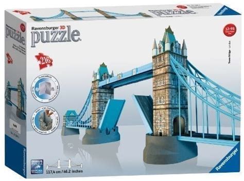 Ravensburger 3D Puzzel Tower Bridge 216 Stukjes De PuzzelGigant Nl