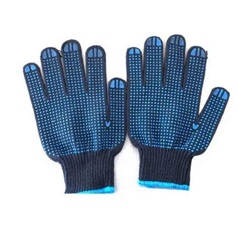 Pvc Dotted Safety Gloves At Rs Pair Polyvinyl Chloride Dotted