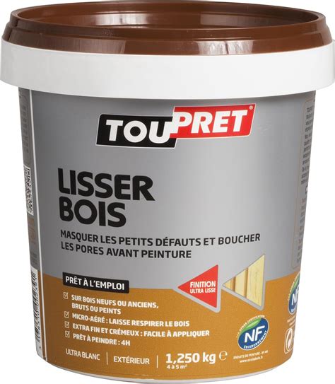 Toupret Lisser Bois P Te Pour Masquer D Fauts Boucher Pores