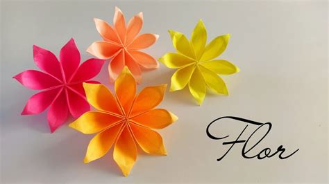 Como Fazer Uma Flor F Cil Memo Notes How To Make An Easy Paper Flower