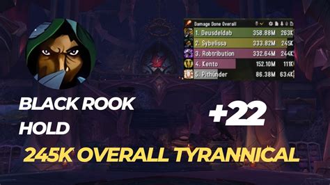 22 Black Rook Hold Subtlety Rogue POV 245k Overall Dragonflight 10 2 0