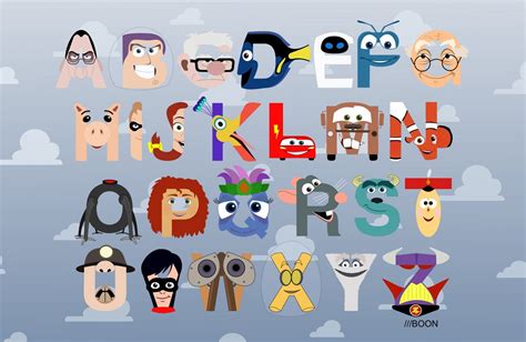 Disney Pixar Alphabet