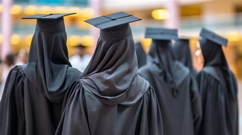 Premium Photo | A row of black caps with a black cap on it