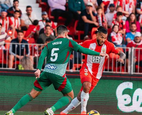 Almería Mirandés duelo de equipos en racha por la segunda plaza