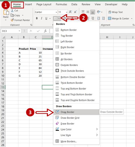 How To Add Outside Borders In Excel Spreadcheaters