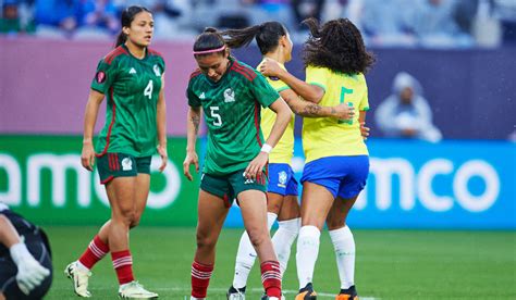 Se terminó el sueño México Femenil cayó ante Brasil en la semifinal