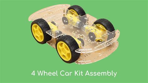 4 Wheel Kit Assembly Voltaat Youtube