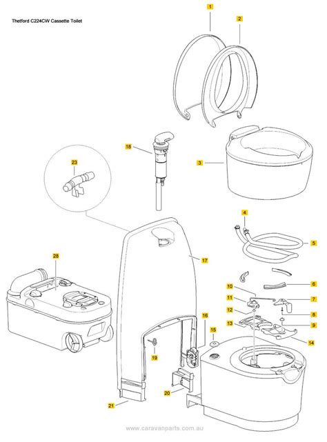 Thetford Rv Toilet Model 42070 Parts At Toby Mcintosh Blog