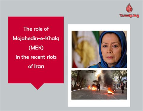 The role of Mojahedin-e-Khalq (MEK) in the recent riots of Iran ...