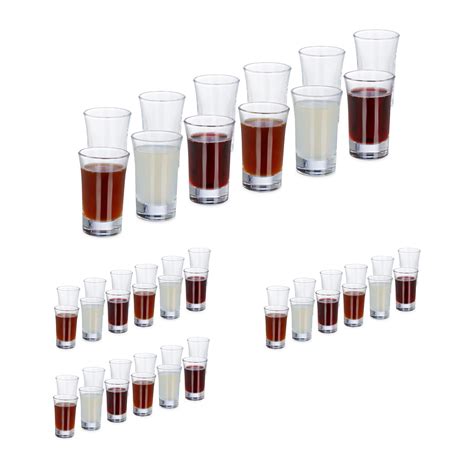 Verres à Liqueur Lot De 48 Verres à Shots 2 Cl Verres à Digestif