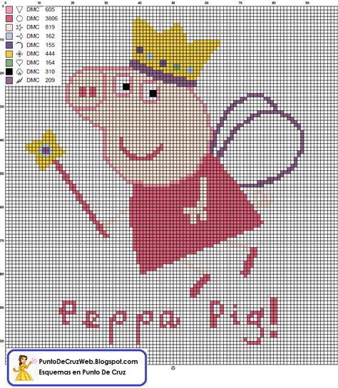 Peppa Pig Chart Cross Stitch