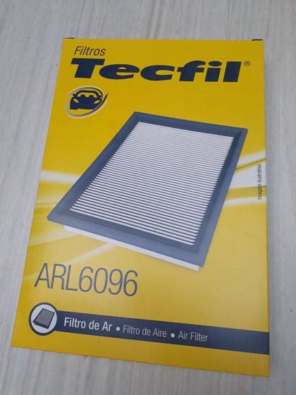 Filtro De Ar ARL6096 VW FOX GOL VOYAGE TECFIL Filtro De Ar Do Motor