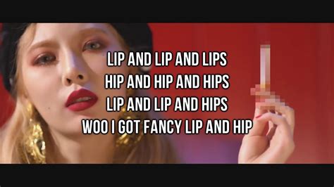 Hyuna 현아 Lip And Hip Letra FÁcil Easy Lyric Youtube