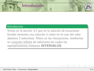 Inecuaciones PPT