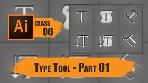 Adobe Illustrator Type Tool Part 1 Episode 6 For Beginners