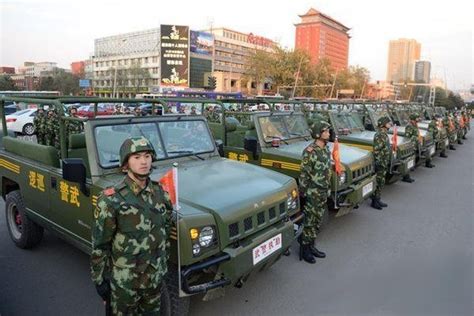 New Beijing Auto Works BJ2022 anti-riot vehicles for the Police in China