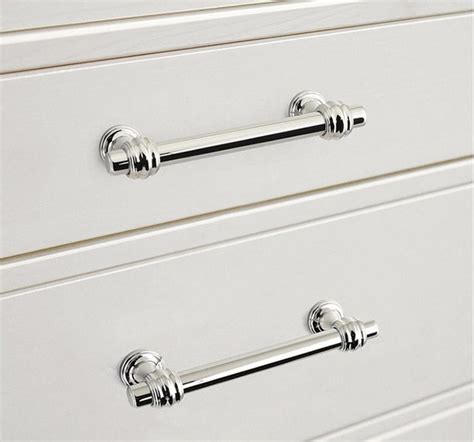 Fine Beautiful Chrome Vanity Handles Large Ceramic Drawer Knobs