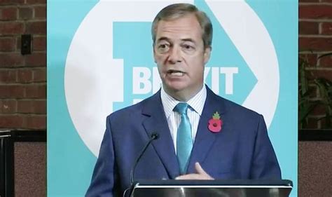 Nigel Farage Speech Listen To Nigels Brexit Party Speech In Full