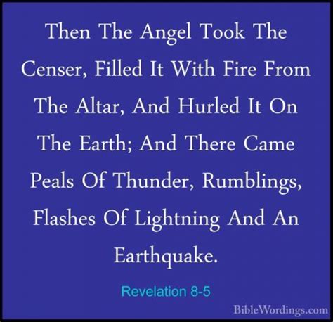 Revelation 8 - Holy Bible English - BibleWordings.com