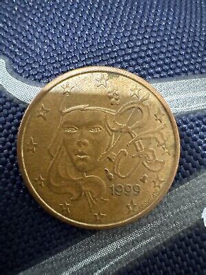 Pièces euro de la France pour 5 Cent année 1999 eBay