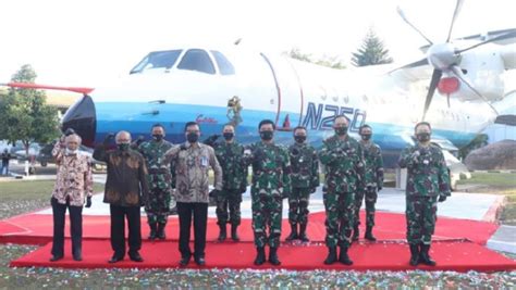 Panglima TNI Resmikan Monumen Pesawat N250 Gatotkoco Di Museum