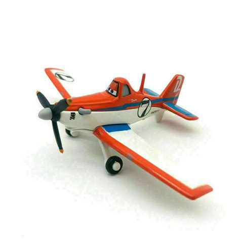 Disney Pixar Planes Lot Dusty Skipper Riley 7 Echo Aircraft Model