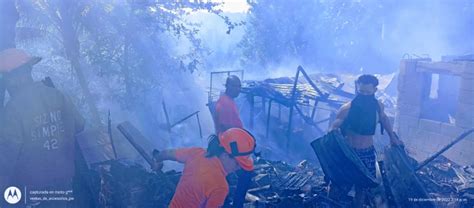 Incendio Destruye Varias Viviendas En Barrio Nueva York Chiquito