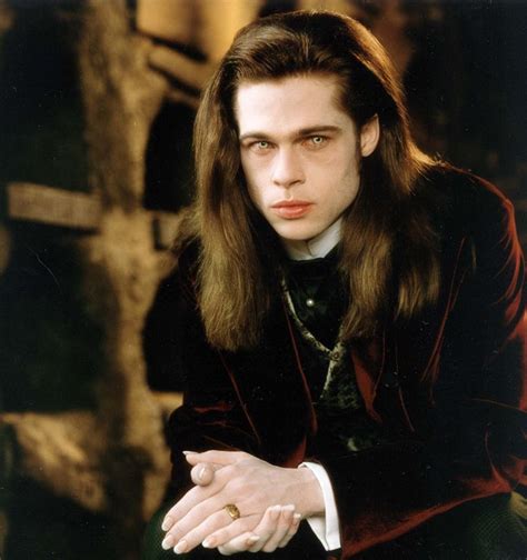 "Interview with the Vampire" promo still, 1994. Brad Pitt as Louis de ...