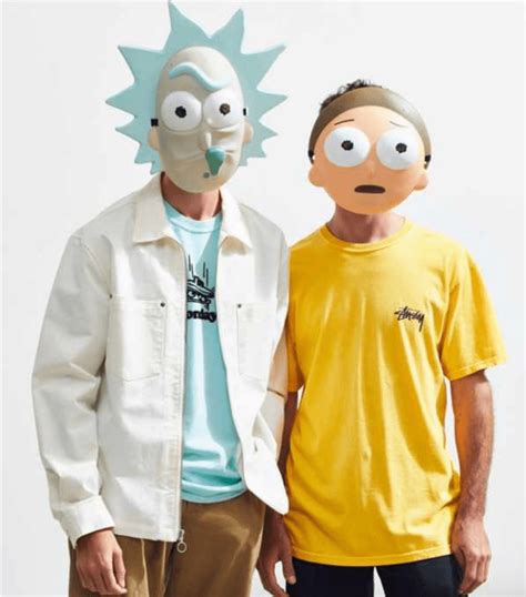 Cheap Last Minute Halloween Costumes for Adults rick and morty - Alley ...