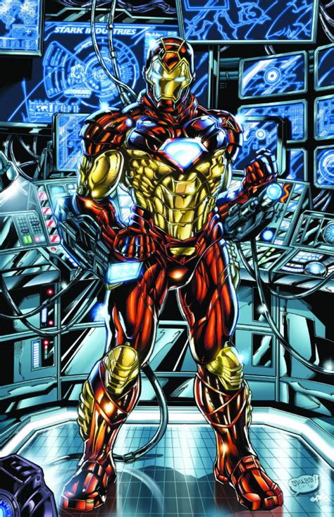 Iron Man Modular Armor Colored In Chris Chavez S Iron Man Art Comic