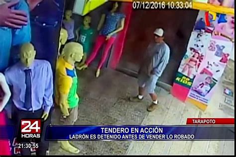 Tarapoto captan a tendero robando en tienda de ropa Vídeo Dailymotion