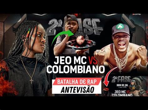 Rrpl Jeo Mc Vs Colombiano Veja Quem Vence Antevis O Youtube