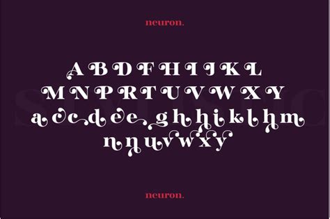 Glinde Ligature Font By Nurrontype Thehungryjpeg