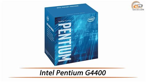 Intel Pentium G4400 Review & Testing - YouTube