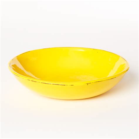 Assiette Creuse Condamine Jaune Argile Et Couleurs Galerie Argilla