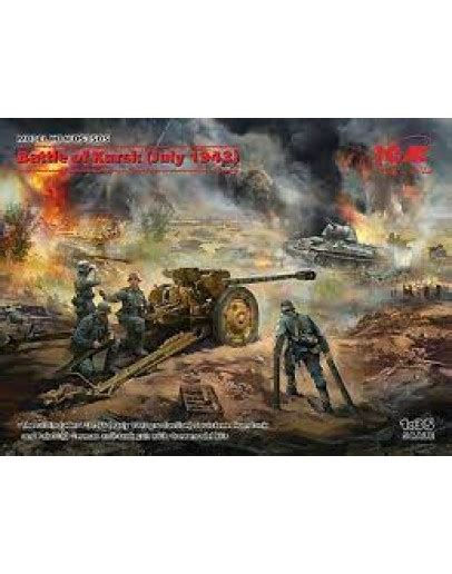 ICM 1 35 PLASTIC MILITARY MODEL BATTLE OF KURSK JULY 1943 ICMDS3505