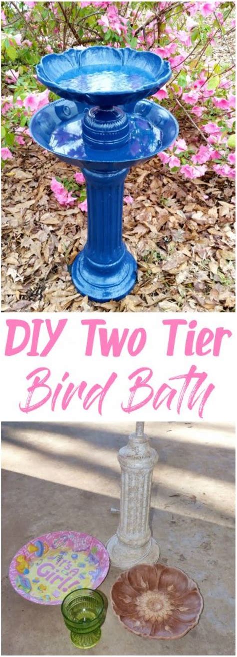 25 Creative Diy Bird Bath Ideas That Make A Unique Garden Feature