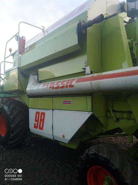 Kombajn zbożowy Claas Dominator 98 Classic Częstochowa Zawodzie Dąbie