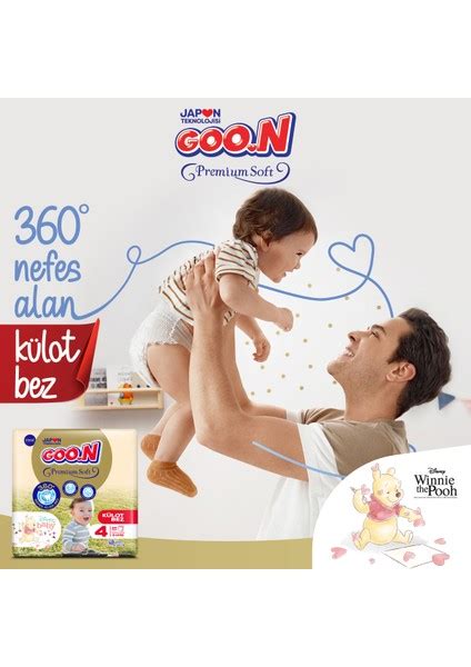 Goo N Premium Soft 4 Numara Süper Yumuşak Külot Bebek Bezi Fiyatı