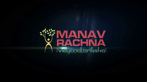 Manav Rachna Vidyantariksha Promotional Logo Revealed HD - YouTube