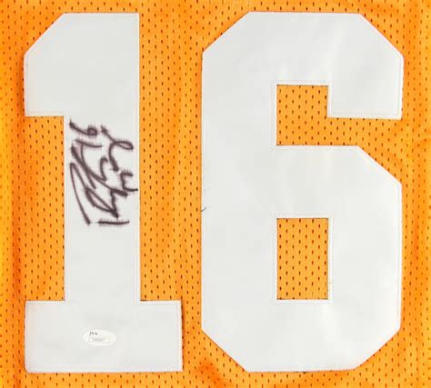 Peyton Manning Signed Tennessee Volunteers Jersey (JSA COA) | Pristine Auction