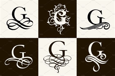 Capital Letter G Branding And Logo Templates Creative Market